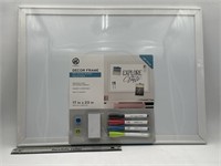 NEW U Brands Dry Erase Decor Frame