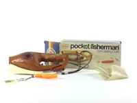 1972 pocket fisherman outfit.