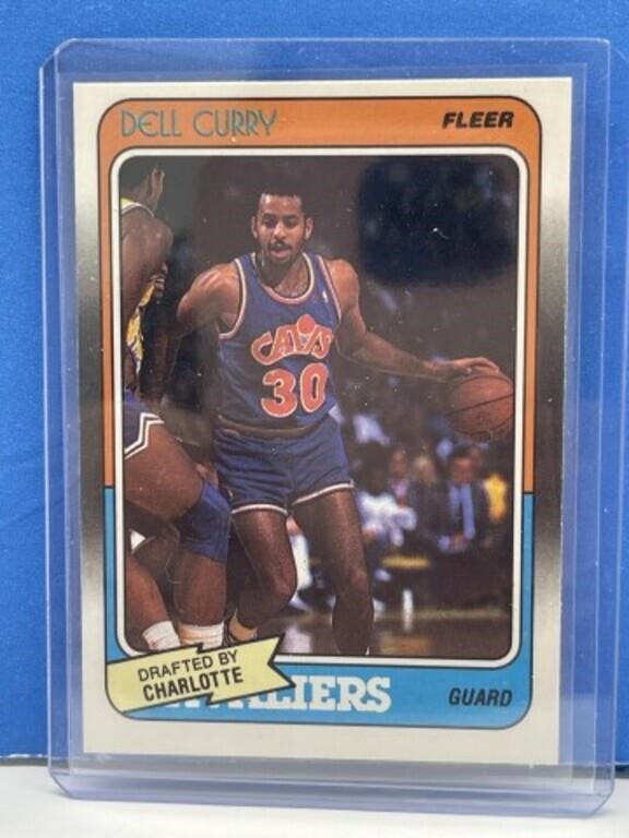 Rookie - Dell Curry 1988/89 Fleer