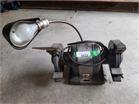 Bench Grinder With Light