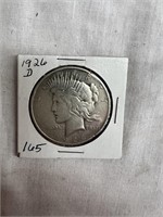 1926 D PEACE DOLLAR