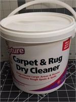 Carpet and rug dry cleaner