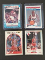 4 Michael Jordan Basketball Cards