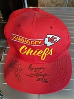 KC CHEIFS SIGNED BALL CAP