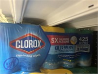 Clorox wipes 425 ct