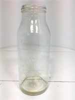 Embossed Early Shell Quart Bottle