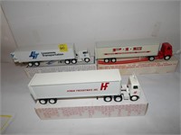 3-Winross Freight Trucks