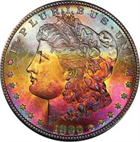 $1 1880-S PCGS MS66+ CAC NORTHERN LIGHTS