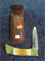 CASE HUNTING HERITAGE LOCK BLADE KNIFE