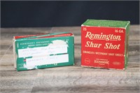2 Empty Vintage Remington Boxes