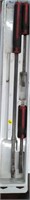 Mac Tools Pry Bar set: includes - 12", 15" and