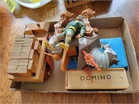 Dominos & Old Toy