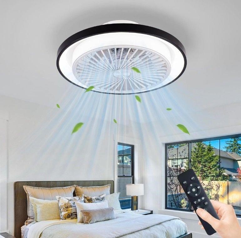($139) RGB LED Ceiling Fan with Lights