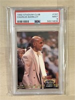 Charles Barkley 1992 Stadium Club PSA 9