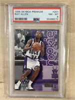 Ray Allen 1996 Skybox Premium Rookie Card