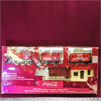 Coca-Cola Santa Steam Set In Box