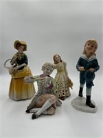 Vintage Lot of Victorian Figurines