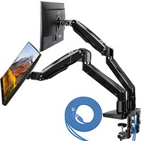 HNDS7 Dual Monitor Arm Desk Mount for 22-35 Inch S
