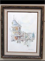 ARTIST SIGNED WATER COLOR
