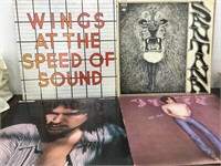 Lot of 4 Vintage 12" Vinyl Albums