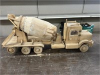 WOOD CEMENT TRUCK