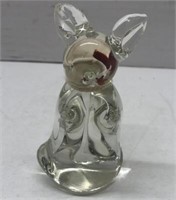 Quality glass squirrel paperweight