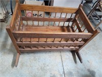 Wood cradle