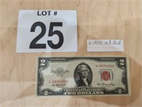 1-1953  $2 BILL