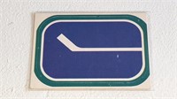 1972 73 OPC Hockey Team Logo Vancouver