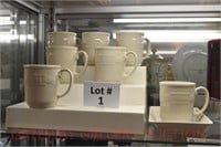 (8) pcs. Longaberger Pottery: