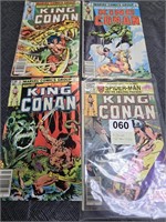 King Conan Comic Books ( 4 issues )