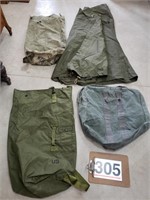 military bags & tent? canopy?