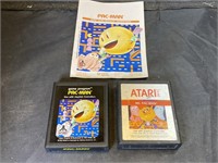 Pacman and Mrs Pacman Atari 2600 Games