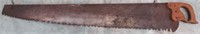 LARGE ONE MAN CROSSCUT HAND SAW