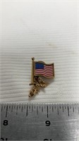 USA flag pin