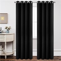 Joydeco Blackout Curtains 108 Inch Length 2 Panels