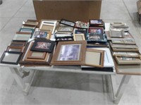 Lot of 60 Asstd Frames , Photos and Art