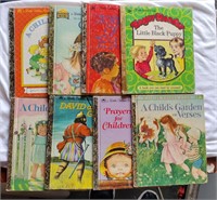 8 Little Golden Books Religious +Children!