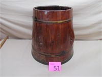 Old Wood Bucket