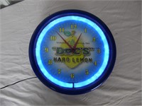 Doc?s Hard Lemon Neon Clock