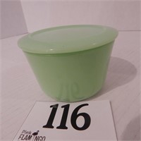 MCKEE JADEITE REFRIGERATOR DISH 4 IN