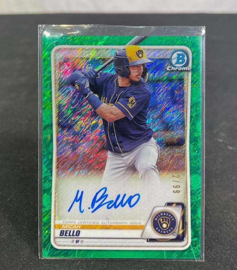 Micah Bello Signed Card