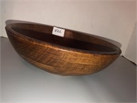 Misc glassware, insulator, wooden bowl