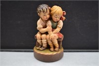Wooden "First Love" Figurine, by Dolfi
