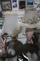 PAIR OF VICTORIAN THEMED TABLE LAMPS