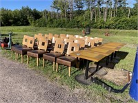 (5) Diner Tables, (28) Chairs