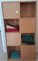 T - STORAGE CABINET W/ CONTENTS 59.5X30" (O34)