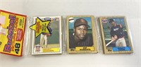 1987 Topps Baseball Sealed Rack Pack w/ Wade