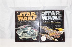 STAR WARS INCREDIBLE CROSS-SECTION BOOKS