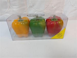 3 New Pepper Candles